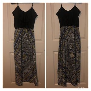 Sleeveless Casual Summer Sundresses Floral Maxi Dresses